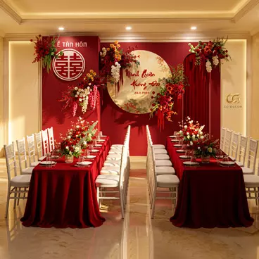 Gia Tiên Tân Hôn Đỏ Thắm